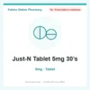 Just-N Tablet 5mg 30’s