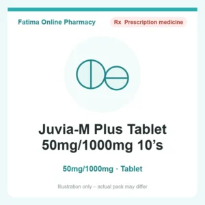 Juvia-M Plus Tablet 50mg/1000mg 10’s
