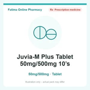 Juvia-M Plus Tablet 50mg/500mg 10’s