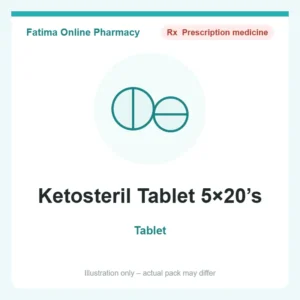 Ketosteril Tablet 5×20’s