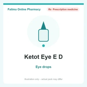 Ketot Eye E D – eye drops