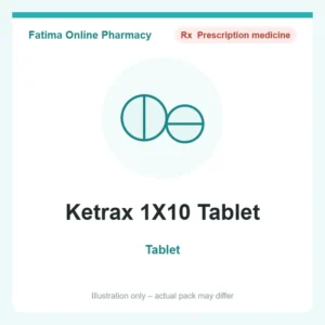 Ketrax 1X10 Tablet
