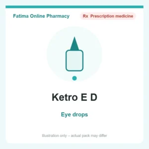 Ketro E D – eye drops