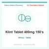 Klint Tablet 400mg 150’s