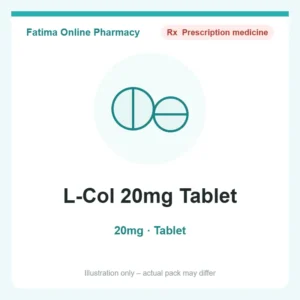 L-Col 20mg Tablet