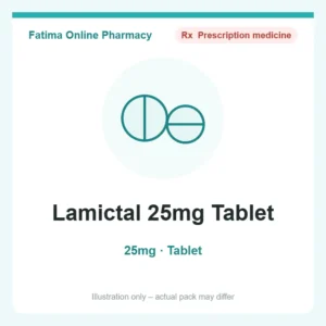 Lamictal 25mg Tablet