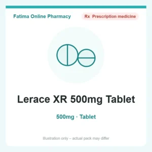 Lerace XR 500mg Tablet