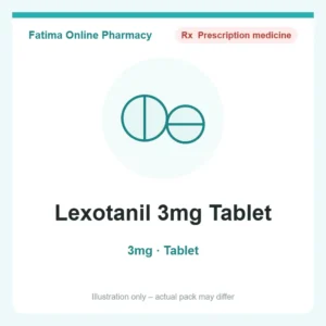 Lexotanil 3mg Tablet