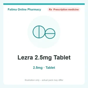 Lezra 2.5mg Tablet