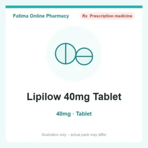 Lipilow 40mg Tablet