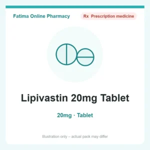 Lipivastin 20mg Tablet
