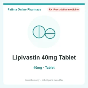 Lipivastin 40mg Tablet
