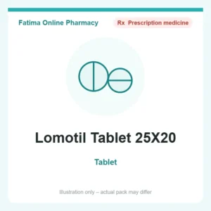 Lomotil Tablet 25X20