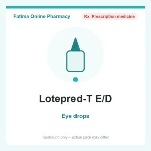 Lotepred-T E/D – eye drops