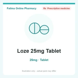 Loze 25mg Tablet