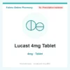 Lucast 4mg Tablet