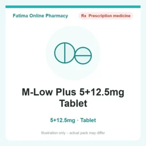 M-Low Plus 5+12.5mg Tablet