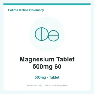 Magnesium Tablet 500mg 60