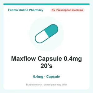 Maxflow Capsule 0.4mg 20’s
