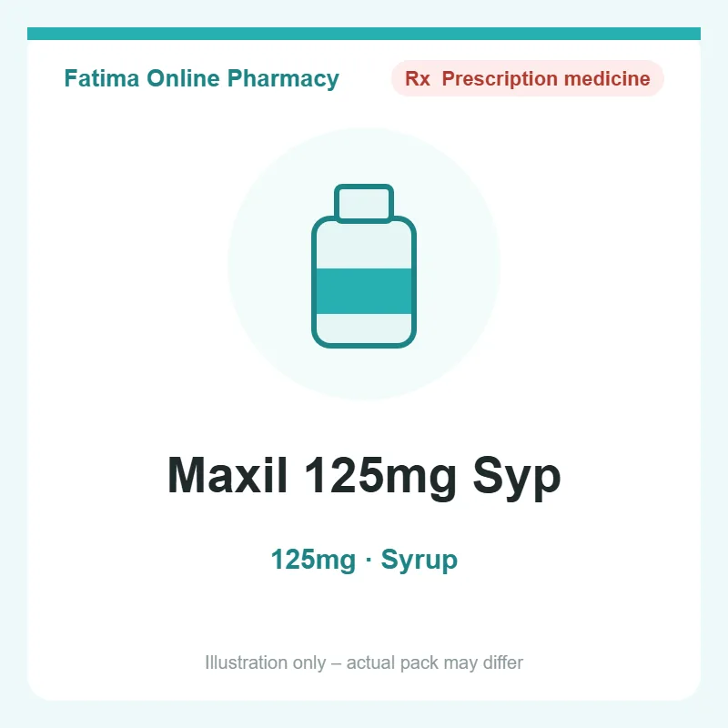 maxil 125mg syp Maxil 125mg Syp – syrup