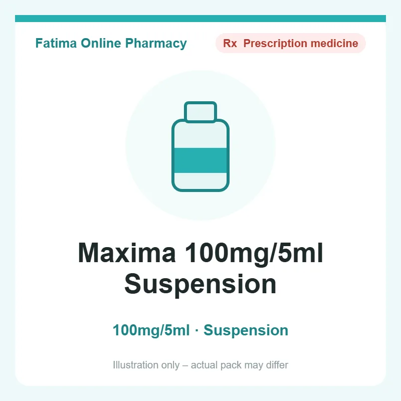 maxima 100mg5ml suspension 2 Maxima 100mg/5ml Suspension