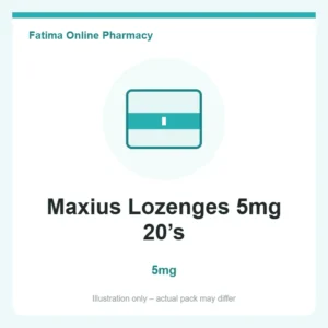 Maxius Lozenges 5mg 20’s