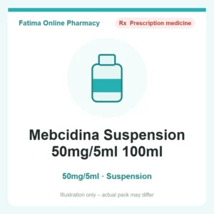 Mebcidina Suspension 50mg/5ml 100ml