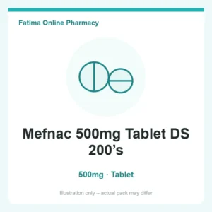 Mefnac 500mg Tablet DS 200’s