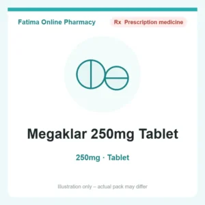 Megaklar 250mg Tablet
