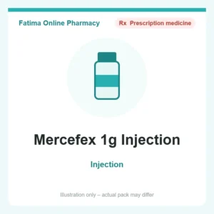 Mercefex 1g Injection