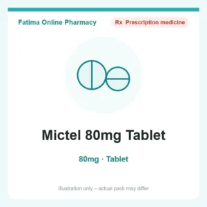 Mictel 80mg Tablet