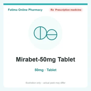 Mirabet-50mg Tablet