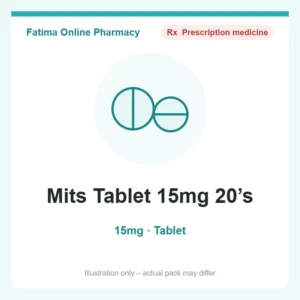 Mits Tablet 15mg 20’s