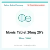 Monis Tablet 20mg 20’s