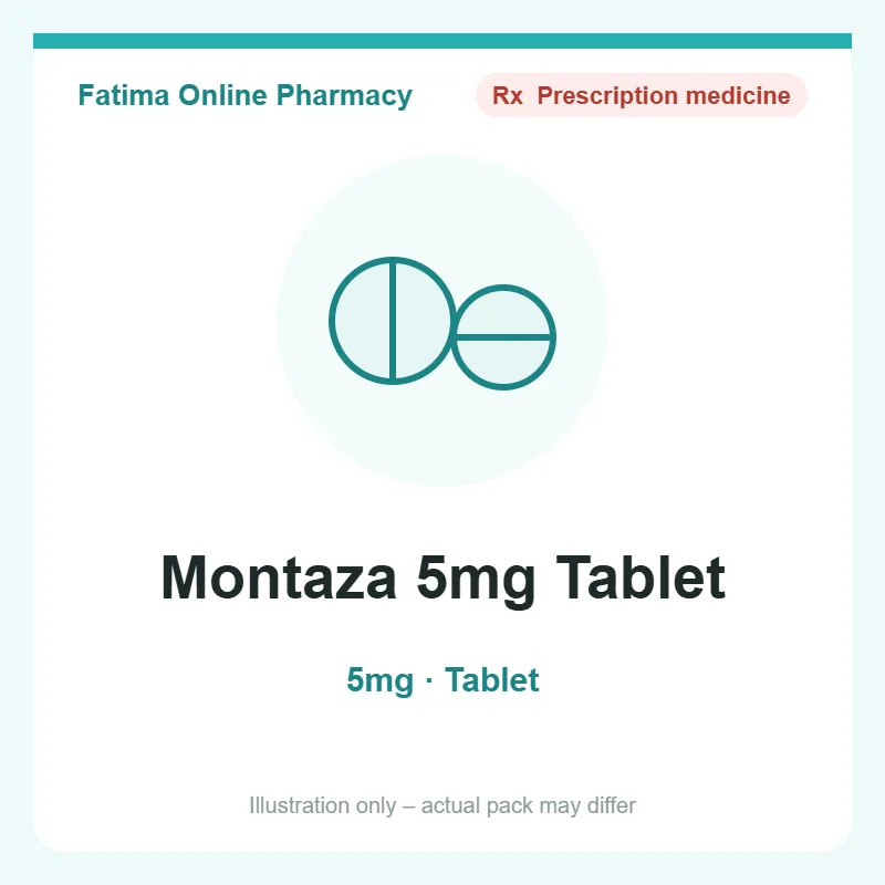 montaza 5mg tablet Montaza 5mg Tablet