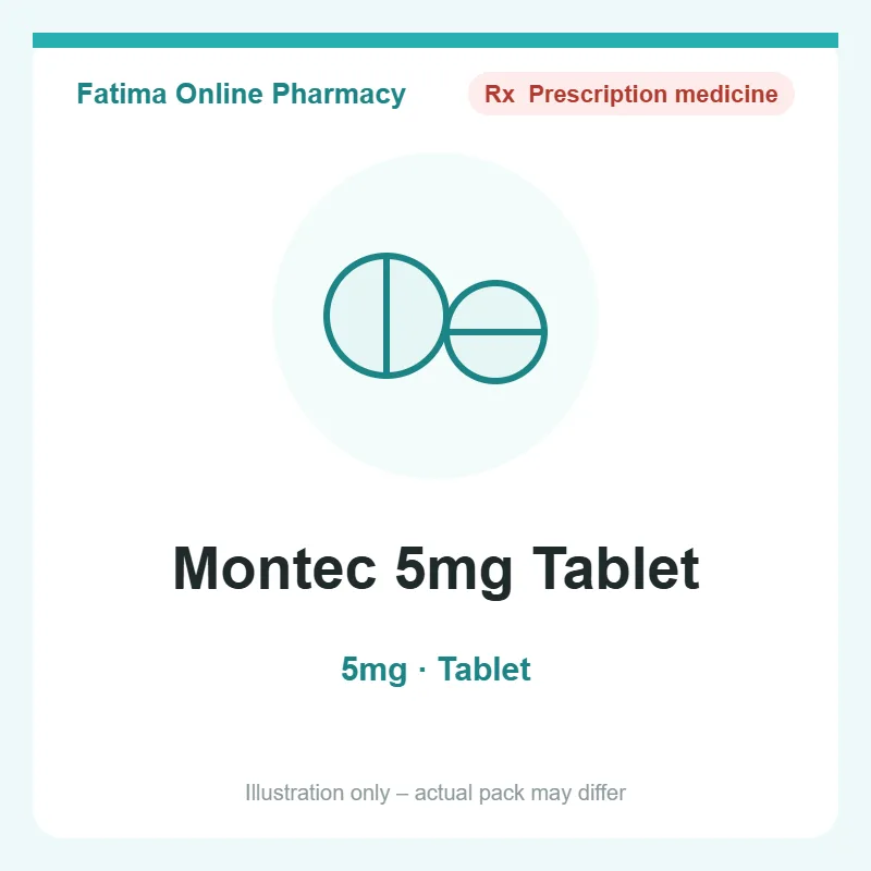 montec 5mg tablet Montec 5mg Tablet