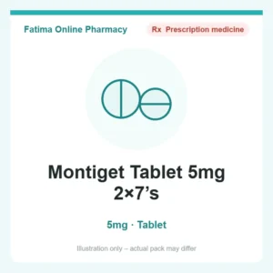 Montiget Tablet 5mg 2×7’s