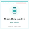 Nebcin 20mg Injection