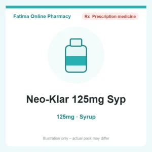 Neo-Klar 125mg Syp – syrup