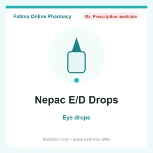 Nepac E/D Drops – eye drops