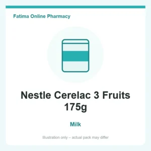 Nestle Cerelac 3 Fruits 175g – milk