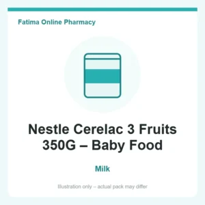 Nestle Cerelac 3 Fruits 350G – Baby Food – milk
