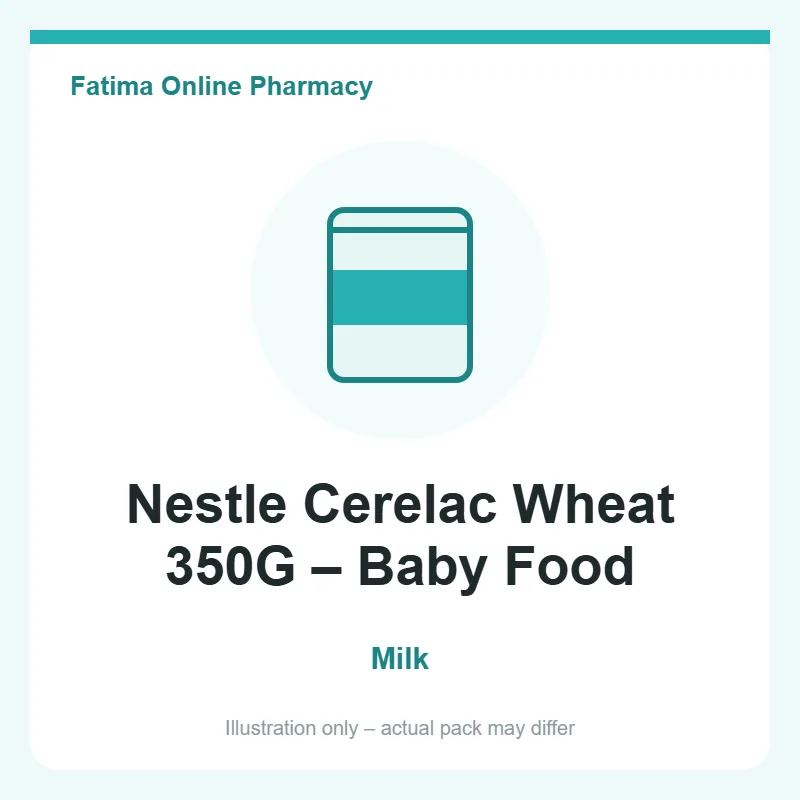 nestle cerelac wheat 350g baby food Nestle Cerelac Wheat 350G – Baby Food – milk