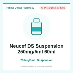 Neucef DS Suspension 250mg/5ml 60ml