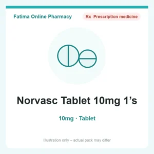Norvasc Tablet 10mg 1’s