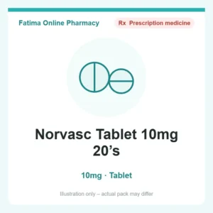 Norvasc Tablet 10mg 20’s