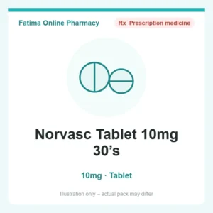 Norvasc Tablet 10mg 30’s