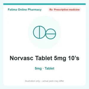 Norvasc Tablet 5mg 10’s