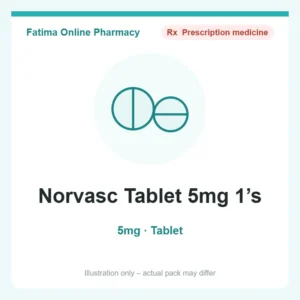 Norvasc Tablet 5mg 1’s
