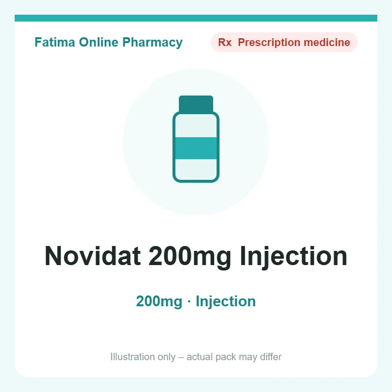 novidat 200mg injection Novidat 200mg Injection